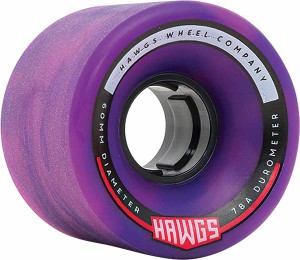 ランドヤッツ Landyachtz ロングボードホイール Chubby Hawgs 60mm 78a パープル/ピンク