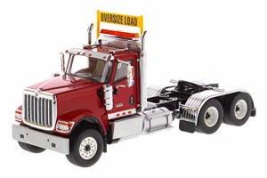 Diecast Masters ミニチュア ミニカー Diecast Masters International HX520 Day Cab Tandem Tractor Red 1/