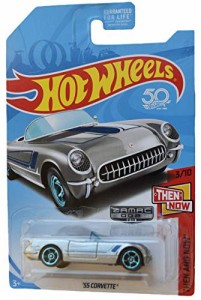 ホットウィール Hot Wheels '55コルベット ゼン&ナウ3/10 CORVETTE ビークル ミニカー