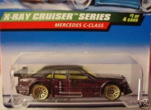 ホットウィール Hot Wheels メルセデス Cクラス X-RAY クルーザーシリーズ 1/4 Mercedes ビークル ミニカ