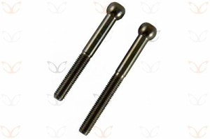 シートポスト パーツ 自転車 CarbonCycles Titanium Seatpost Saddle Rail Clamp Bolts for Carbon Seat 