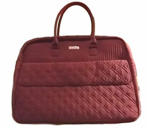 ヴェラブラッドリー ベラブラッドリー アメリカ Vera Bradley Grand Traveler Tote in Raisin