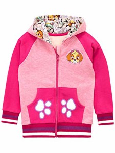 パウパトロール 子供服 パーカー 2T 日本サイズ95相当 スカイ エベレスト 複数キャラクター ピン