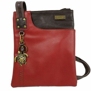 chala バッグ パッチ CHALA New Crossbody SWING Bag Vegan Leather (Turtle, Owl, Dragonfly) Group (Burgundy