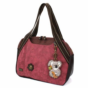 chala バッグ パッチ Chala Bowling Bag - Koala - Burgundy