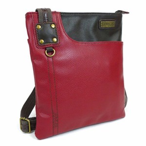 chala バッグ パッチ CHALA Swing CrossBody Phone Purse in Two Tone Colors- (Bag Only) Burgundy