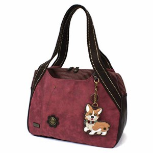 chala バッグ パッチ Chala Bowling Bag Burgundy - Corgi