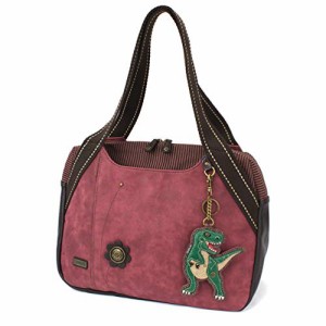 chala バッグ パッチ CHALA Bowling Bag - T-Rex - Burgundy