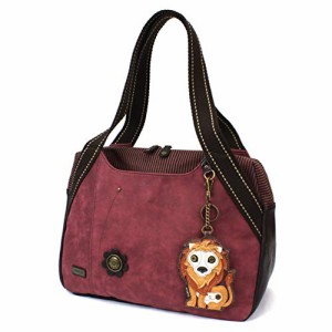 chala バッグ パッチ Chala Bowling Bag Burgundy - Lion