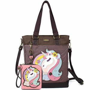 chala バッグ パッチ CHALA Work Tote with Zip Around Wallet (Unicorn)