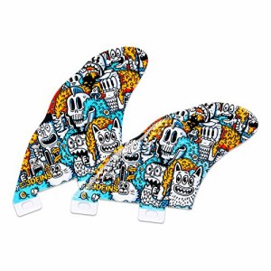 サーフィン フィン マリンスポーツ 3DFINS High Performance Wake Fins GOHARD Series (Suitable for 