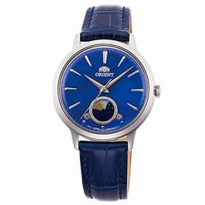 腕時計 オリエント レディース Orient Sun and Moon Quartz Blue Dial Ladies Watch RA-KB0004A10B