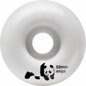 ウィール タイヤ スケボー Enjoi Panda Wheel (Whitey, 53 mm)