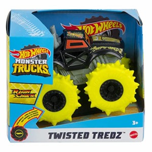 ホットウィール Hot Wheels モンスタートラック RAGIN CAGE'N TWISTED TREDZ ビークル ミニカー