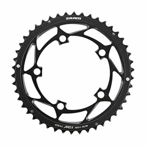 チェーンリング ギア パーツ SRAM 11-Speed 46T 110mm BCD YAW Chainring Black, Use with 36T