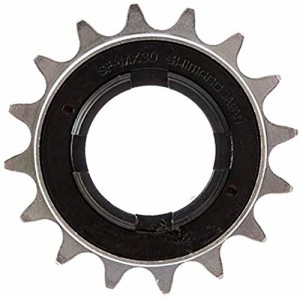 スプロケット フリーホイール ギア Shimano DX BMX Single Speed Freewheel - Silver, 16 Teeth