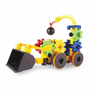 知育玩具 パズル ブロック Learning Resources Gears! Wreckergears, 47Piece, LER9237, Multicolor