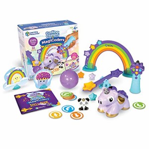 知育玩具 パズル ブロック Learning Resources Coding Critters MagiCoders: Skye the Unicorn, Screen-Fr