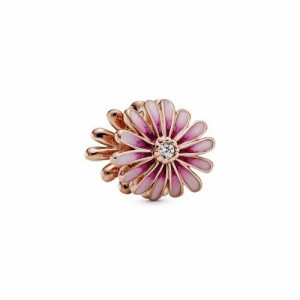 パンドラ ブレスレット チャーム PANDORA Pink Daisy Flower, Pink Enamel