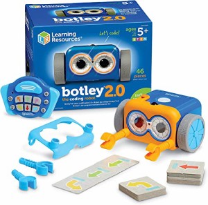 知育玩具 パズル ブロック Learning Resources Botley the Coding Robot 2.0 - 46 pieces, Ages 5+ Coding