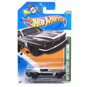 ホットウィール Hot Wheels ’67カスタム マスタング トレジャーハント’12  Mustang  ビークル ミニカ