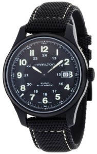 腕時計 ハミルトン メンズ Hamilton Men's HML-H70575733 Khaki Field Black Dial Watch