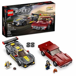 レゴ LEGO Speed Champions Chevrolet Corvette C8.R Race Car and 1969 Chevrolet Corvette 76903 Building Kit; N