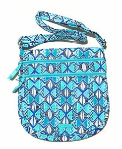 ヴェラブラッドリー ベラブラッドリー アメリカ Vera Bradley Trio Zip Hipster Go Fish Blue