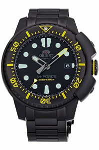 腕時計 オリエント メンズ Orient M-Force Automatic Black Dial Men's Watch RA-AC0L06B00B