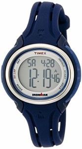 腕時計 タイメックス レディース Timex Ironman Sleek 50-Lap Mid-Size Watch - Blue