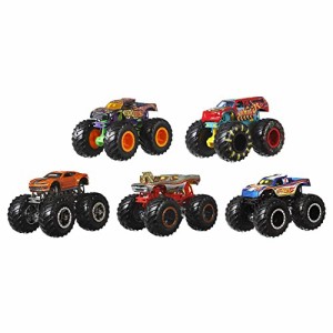 ホットウィール Hot Wheels モンスタートラック ビッグフットレガシー 5台セット 2021年モデル 1/64ス