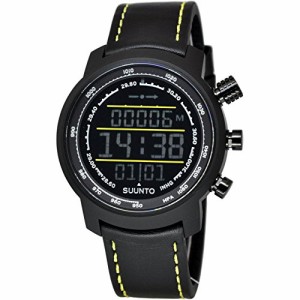 腕時計 スント アウトドア Suunto Elementum Terra Black/Yellow Leather Digital Display Quartz Watch, 