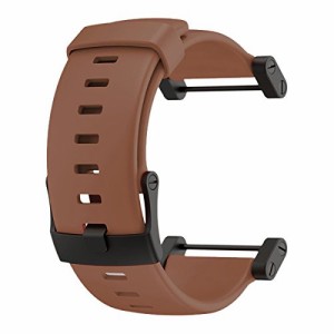 腕時計 スント アウトドア Suunto Core Accessory Strap Coffee Brown One Size Rubber Band Black Buckle