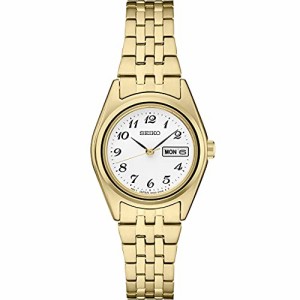 腕時計 セイコー レディース Seiko SUR440 Watch for Women - Brilliant White Dial, Day/Date Calendar,