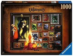 ジグソーパズル 海外製 1000ピース ディズニー Villainous ヴィランズ スカー 約70x50センチ Ravensburger