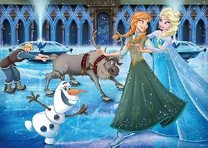 ジグソーパズル 海外製 1000ピース ディズニー アナと雪の女王 コレクターズエディション 約70×50
