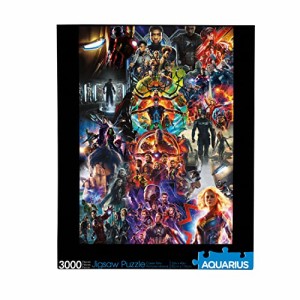 ジグソーパズル 海外製 アメリカ AQUARIUS Marvel Avengers Collage (3000 Piece Jigsaw Puzzle) - Gla