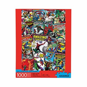 ジグソーパズル 海外製 アメリカ AQUARIUS Marvel Spiderman Puzzle (1000 Piece Jigsaw Puzzle) - Off