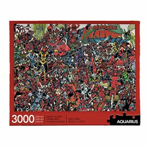 ジグソーパズル 海外製 アメリカ Aquarius Marvel Puzzle Deadpool (3000 Piece Jigsaw Puzzle) - Offi