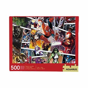 ジグソーパズル 海外製 アメリカ AQUARIUS Marvel Puzzle (500 Piece Jigsaw Puzzle) - Glare Free - P