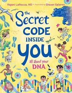 海外製絵本 知育 英語 The Secret Code Inside You: All About Your DNA