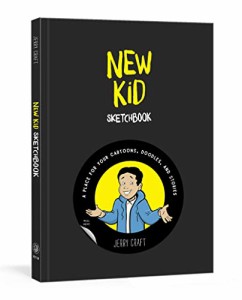 海外製絵本 知育 英語 New Kid Sketchbook: A Place for Your Cartoons, Doodles, and Stories