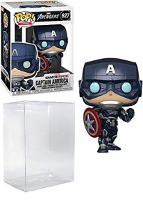 ファンコ FUNKO フィギュア POP Captain America #627 Games: Avengers Gamerverse Vinyl Figure (Bundled w