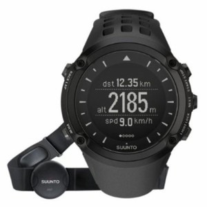 腕時計 スント アウトドア Suunto Men's ss018373000 AMBIT 1 (HR) GPS/Heart Rate Sports Watch with Str