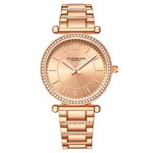 腕時計 ストゥーリングオリジナル レディース Stuhrling Women's Dress Quartz Watch with Cryst