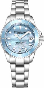 腕時計 ストゥーリングオリジナル レディース Stuhrling Women's Dive Watch with Stainless Ste