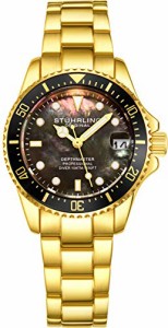 腕時計 ストゥーリングオリジナル レディース Stuhrling Women's Dive Watch with Stainless Ste