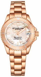 腕時計 ストゥーリングオリジナル レディース Stuhrling Women's Dive Watch with Stainless Ste