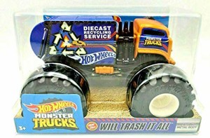 ホットウィール Hot Wheels モンスタートラック ウィル・トラッシュ・イット・オール ダイキャス