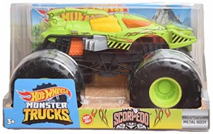 ホットウィール Hot Wheels モンスタートラック SCORPEDO ダイキャストメタルボディ ビークル ミニカ